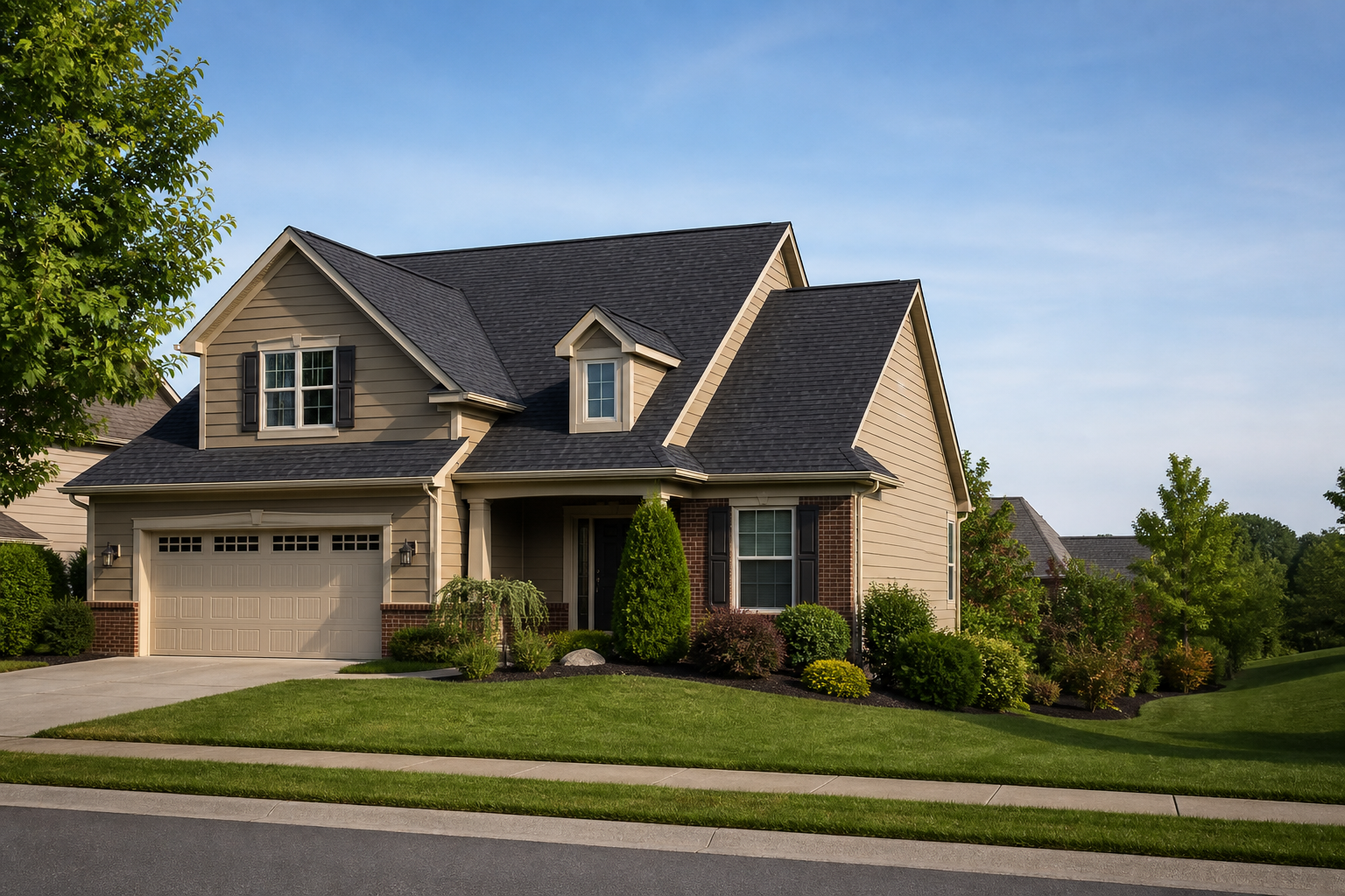 Ecos Roofing - finished roof in Fall River